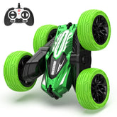 YCFUN Remote Control Cars, Double Sided 360°Rotating 4WD RC Cars with Lights 2.4GHz Electric Race Stunt Toys